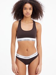 Calvin Klein Modern Cotton Brown Bralette - Image 1 of 4