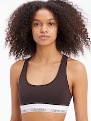 Calvin Klein Modern Cotton Brown Bralette - Image 3 of 4