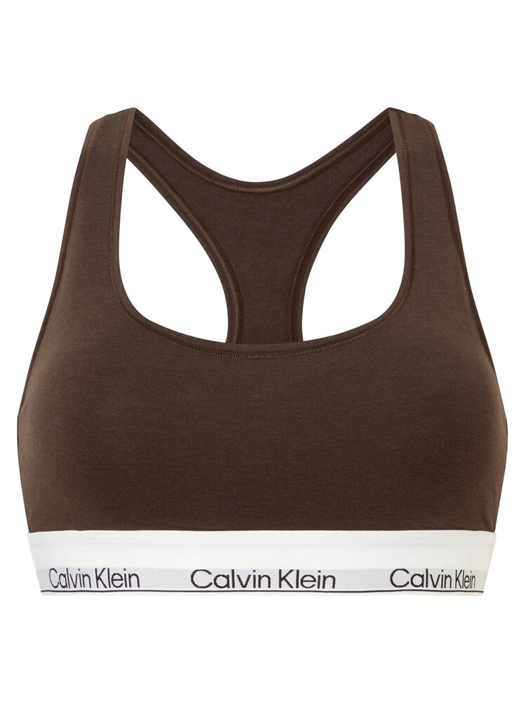 Calvin Klein Modern Cotton Brown Bralette - Image 4 of 4