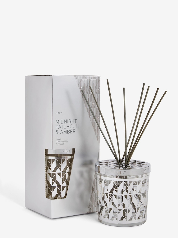Midnight Patchouli & Amber 400ml Fragranced Reed Diffuser - Image 5 of 5