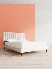Swoon Houseweave Natural Chalk Porlock Bed - Image 1 of 8