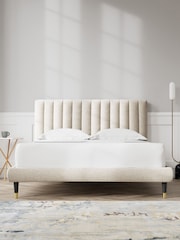 Swoon Houseweave Natural Chalk Porlock Bed - Image 2 of 8