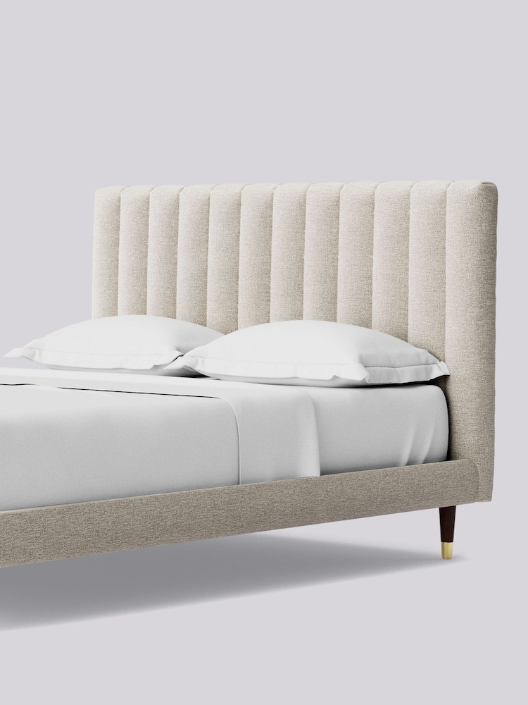 Swoon Houseweave Natural Chalk Porlock Bed - Image 6 of 8