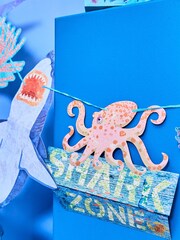 Party Pieces Multi King Of The Sea Party Garland - Image 1 of 2