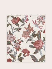 Laura Ashley Crimson Red Minera A4 Wallpaper Sample - Image 2 of 2