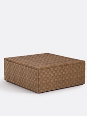 La Redoute Intérieurs Brown Alzéna Garden Coffee Table in Woven Resin - Image 2 of 6