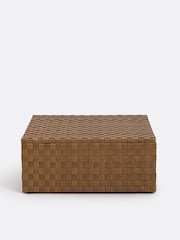 La Redoute Intérieurs Brown Alzéna Garden Coffee Table in Woven Resin - Image 3 of 6