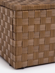 La Redoute Intérieurs Brown Alzéna Garden Coffee Table in Woven Resin - Image 6 of 6