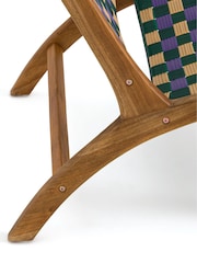 La Redoute Intérieurs Purple Bianca Low Garden Armchair - Image 2 of 3