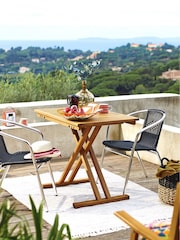 La Redoute Intérieurs Acacia Folding Garden Table in Acacia with Teak Finish - Image 1 of 4