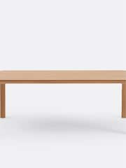 La Redoute Intérieurs Natural Alumio Aluminium 6 To 8 Seater Garden Table in Teak Decor - Image 2 of 5
