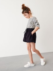 Black Parachute Cargo Shorts (3-16yrs) - Image 2 of 6