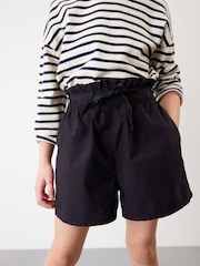Black Parachute Cargo Shorts (3-16yrs) - Image 4 of 6