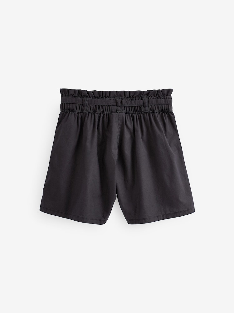 Black Parachute Cargo Shorts (3-16yrs) - Image 6 of 6