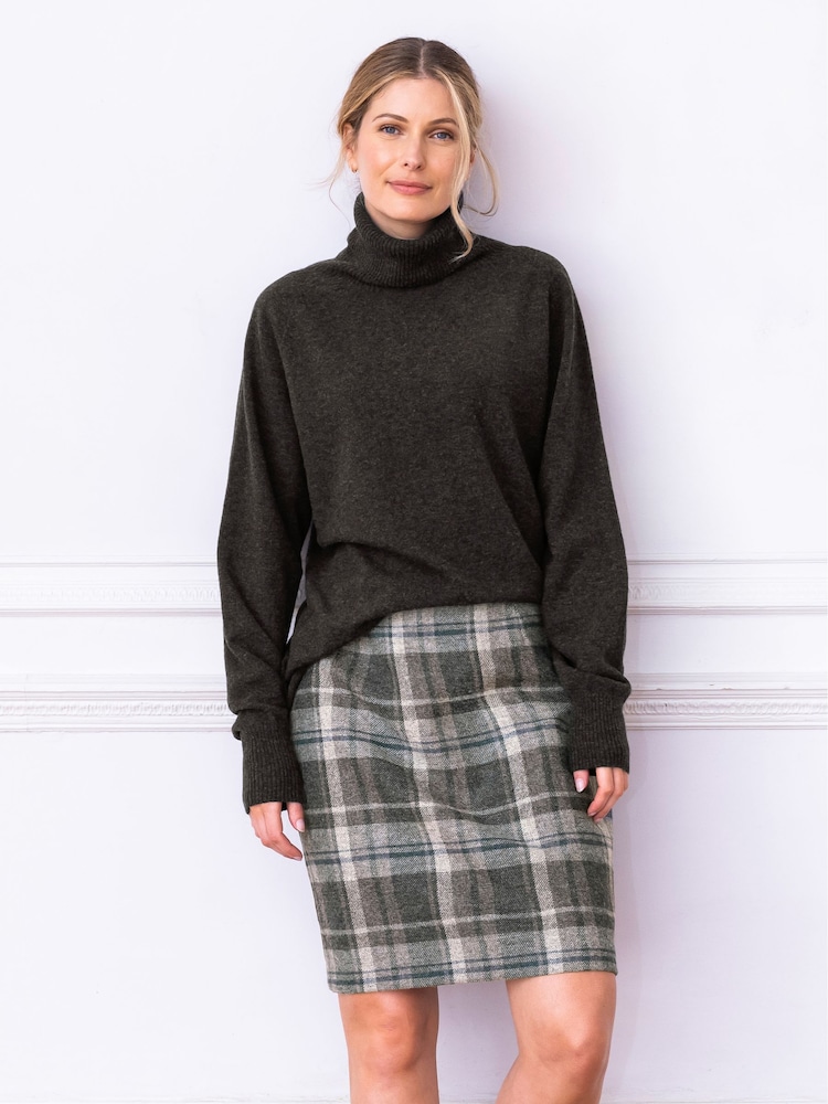 Celtic & Co. Womens Geelong Slouch Roll Neck Jumper - Image 2 of 7