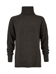 Celtic & Co. Womens Geelong Slouch Roll Neck Jumper - Image 5 of 7