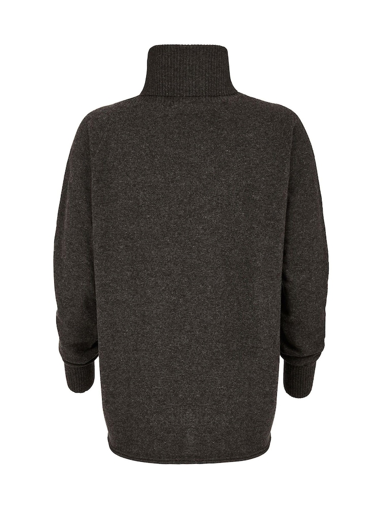 Celtic & Co. Womens Geelong Slouch Roll Neck Jumper - Image 6 of 7