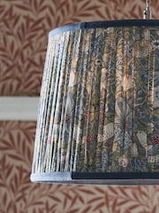 Morris & Co Green Strawberry Thief Pleated Easyfit Shade - Image 4 of 5