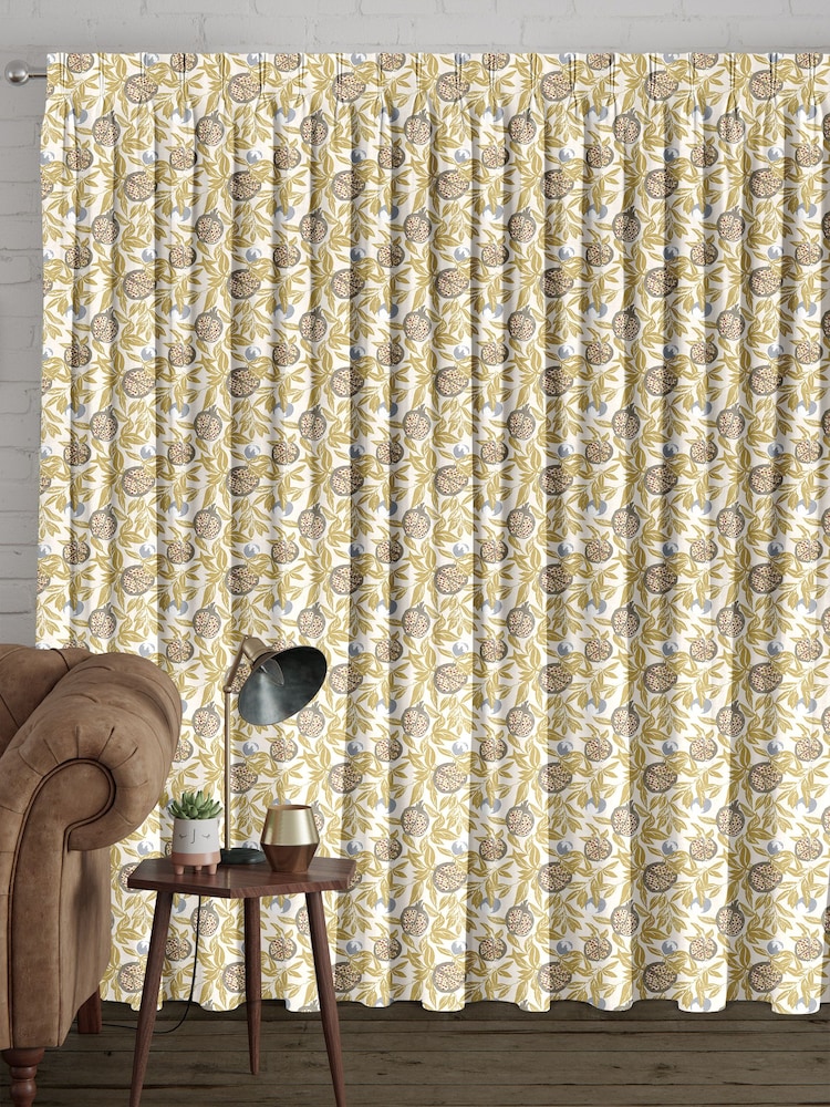 Yellow Halo Made To Measure 100% Cotton Curtains - Image 2 of 9