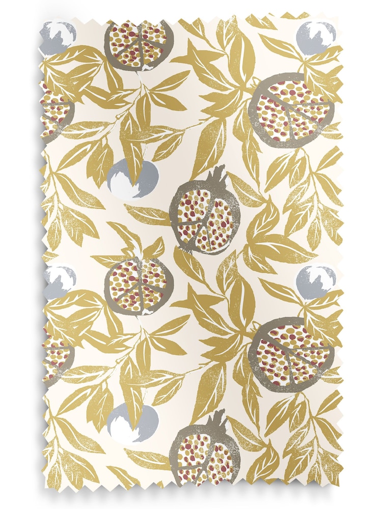 Yellow Halo Made To Measure 100% Cotton Curtains - Image 9 of 9