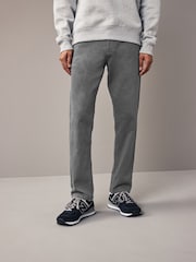 Grey Charcoal Slim Fit Comfort Stretch Jeans - Image 1 of 11