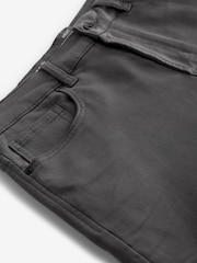 Grey Charcoal Slim Fit Comfort Stretch Jeans - Image 8 of 11