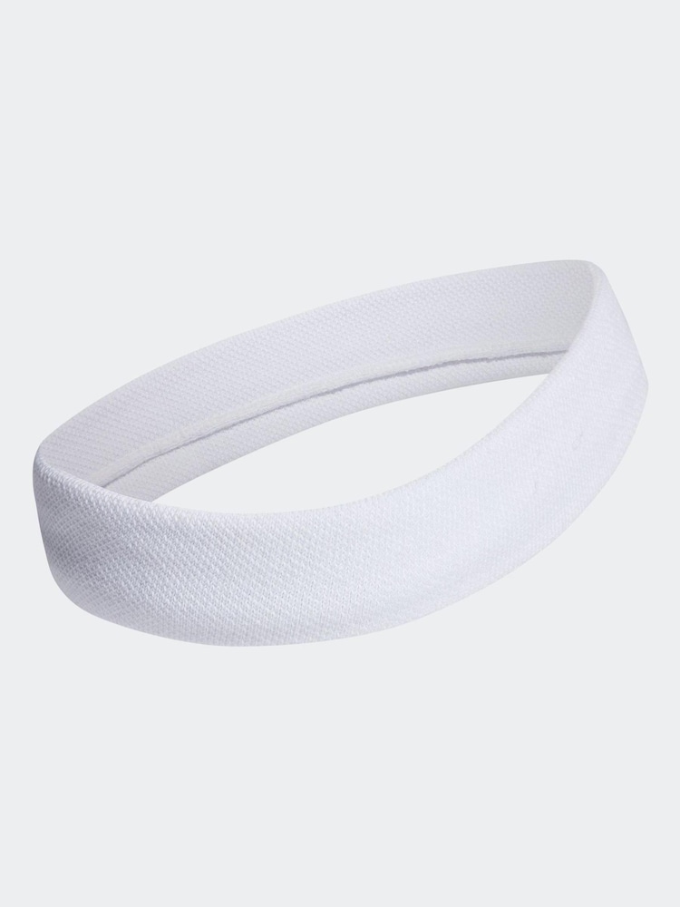 adidas White Sweatband - Image 2 of 4