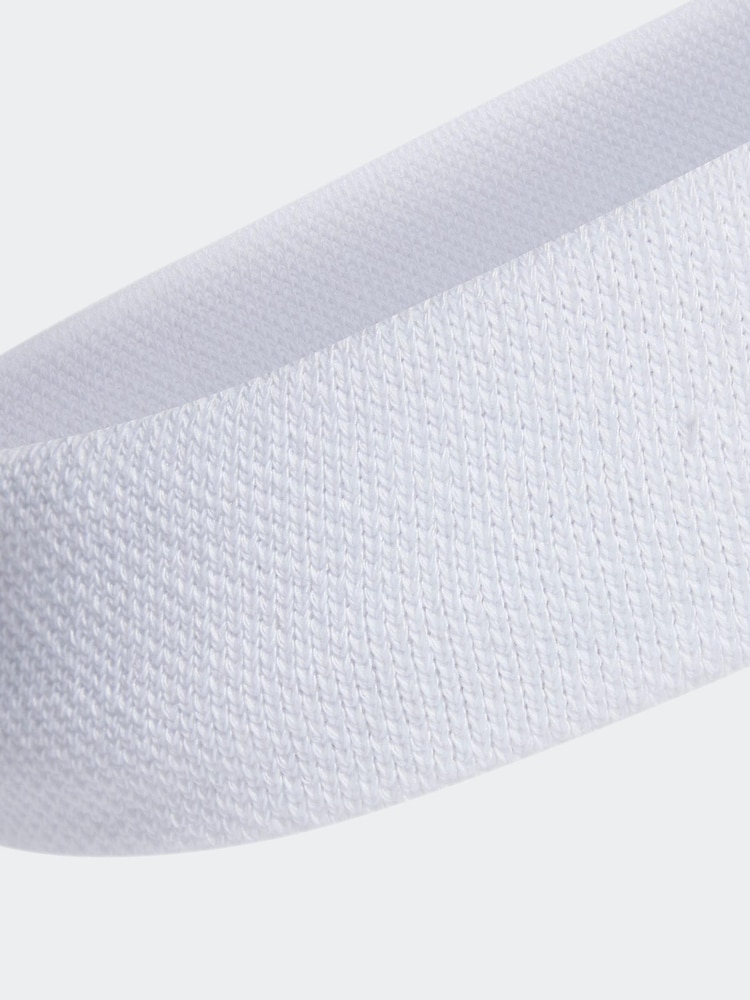 adidas White Sweatband - Image 4 of 4