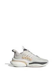 adidas White Alpha Boost Trainers - Image 1 of 12