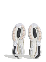 adidas White Alpha Boost Trainers - Image 7 of 12