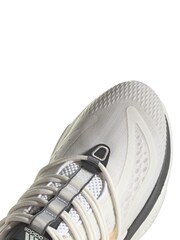 adidas White Alpha Boost Trainers - Image 8 of 12