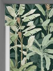 Graham & Brown Emerald Green Borneo Made to Measure Roller Blind - Image 3 of 6