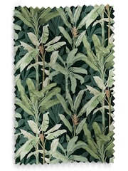 Graham & Brown Emerald Green Borneo Made to Measure Roller Blind - Image 5 of 6