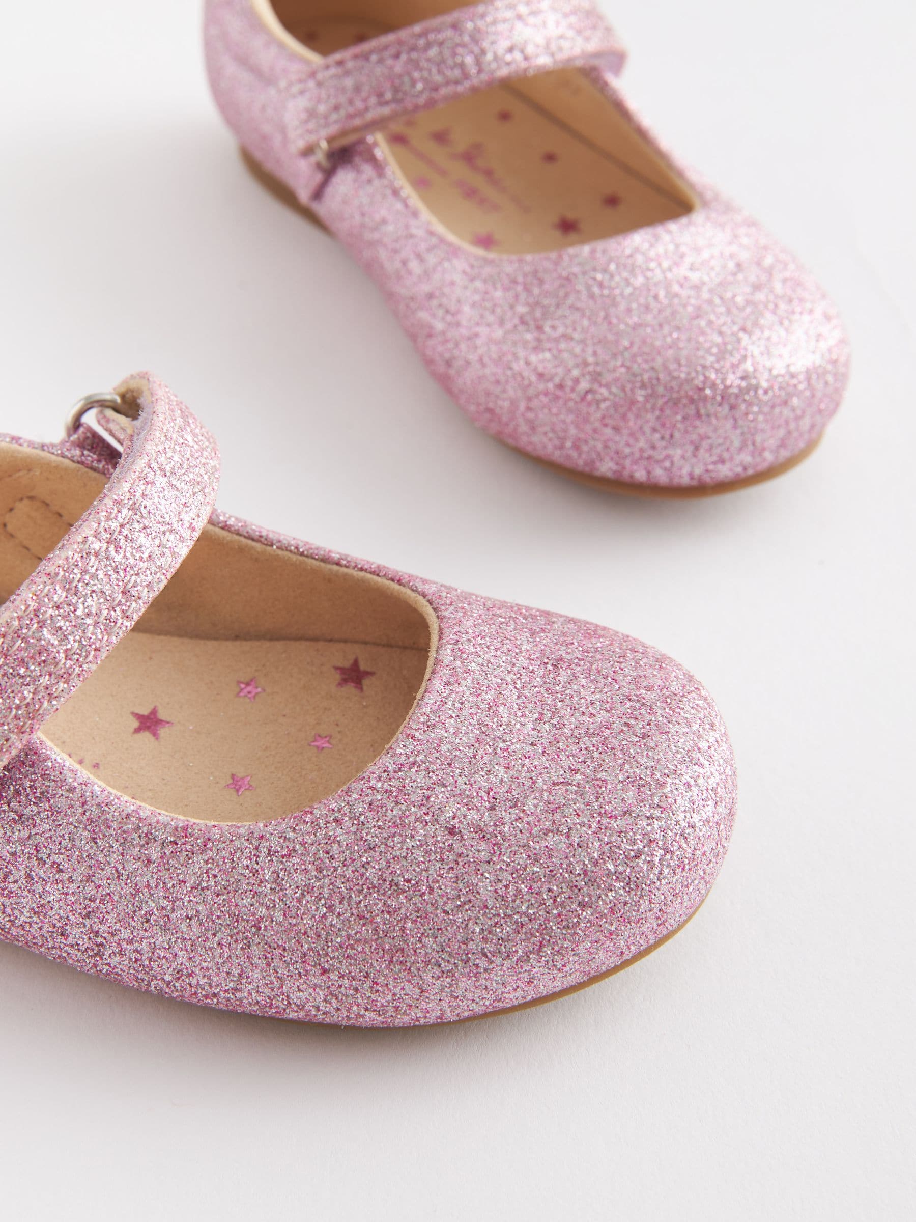 Pink glitter mary jane shoes clearance