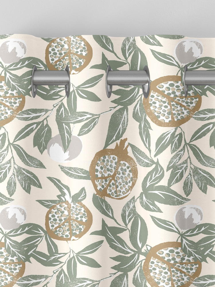 Green Halo Made To Measure 100% Cotton Curtains - Image 7 of 9