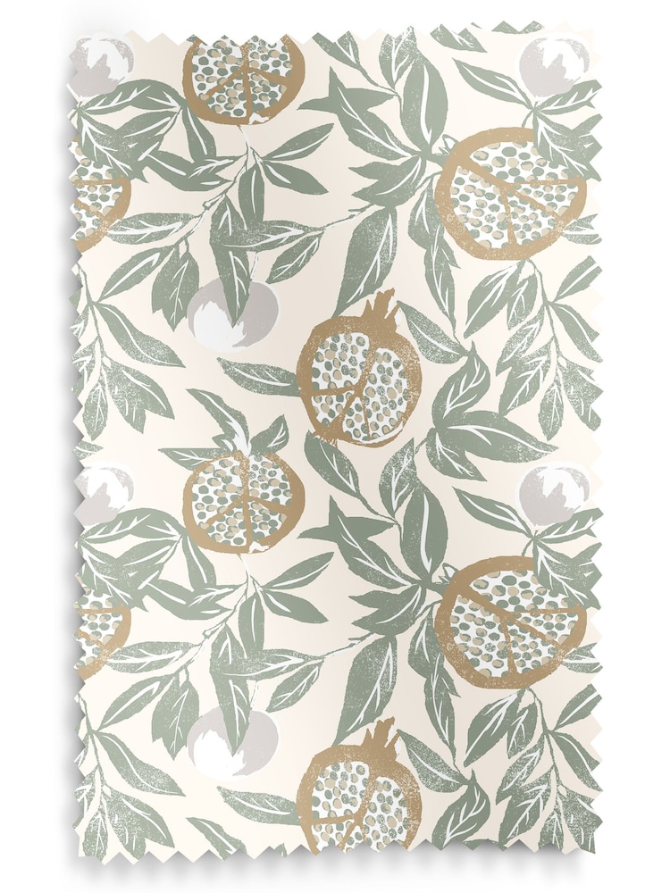 Green Halo Made To Measure 100% Cotton Curtains - Image 9 of 9