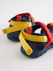 Blockfarben - Leichte Trekker-Sandalen mit verstellbaren Riemen - Bild 5 von 6