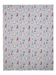 Catherine Lansfield Red Christmas Gnomes Wipeable 100% Cotton Table Cloth - Image 3 of 3
