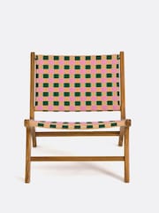 La Redoute Intérieurs Pink Bianca Low Garden Armchair - Image 2 of 5