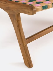 La Redoute Intérieurs Pink Bianca Low Garden Armchair - Image 5 of 5