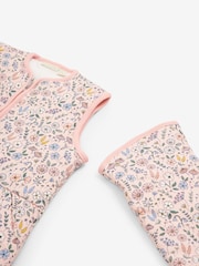 JoJo Maman Bébé Pink Meadow 3.5 Tog Toddler Sleeping Bag - Image 3 of 3