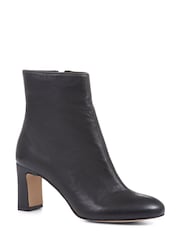 Jones Bootmaker Letty Heeled Leather Ankle Boots - Image 3 of 6
