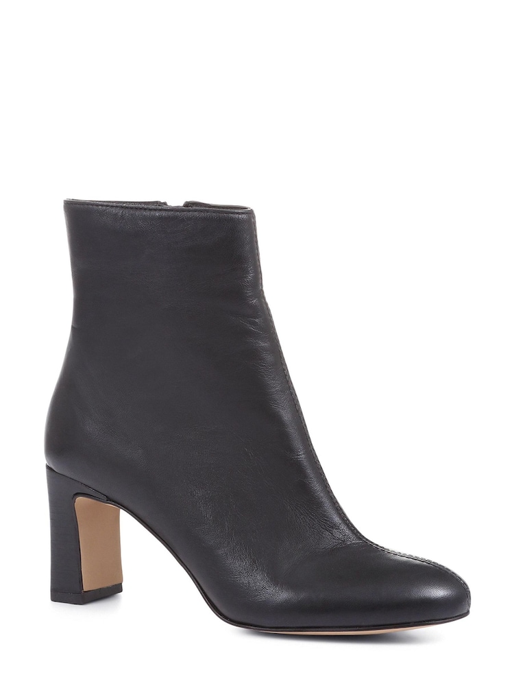Jones Bootmaker Letty Heeled Leather Ankle Boots - Image 3 of 6