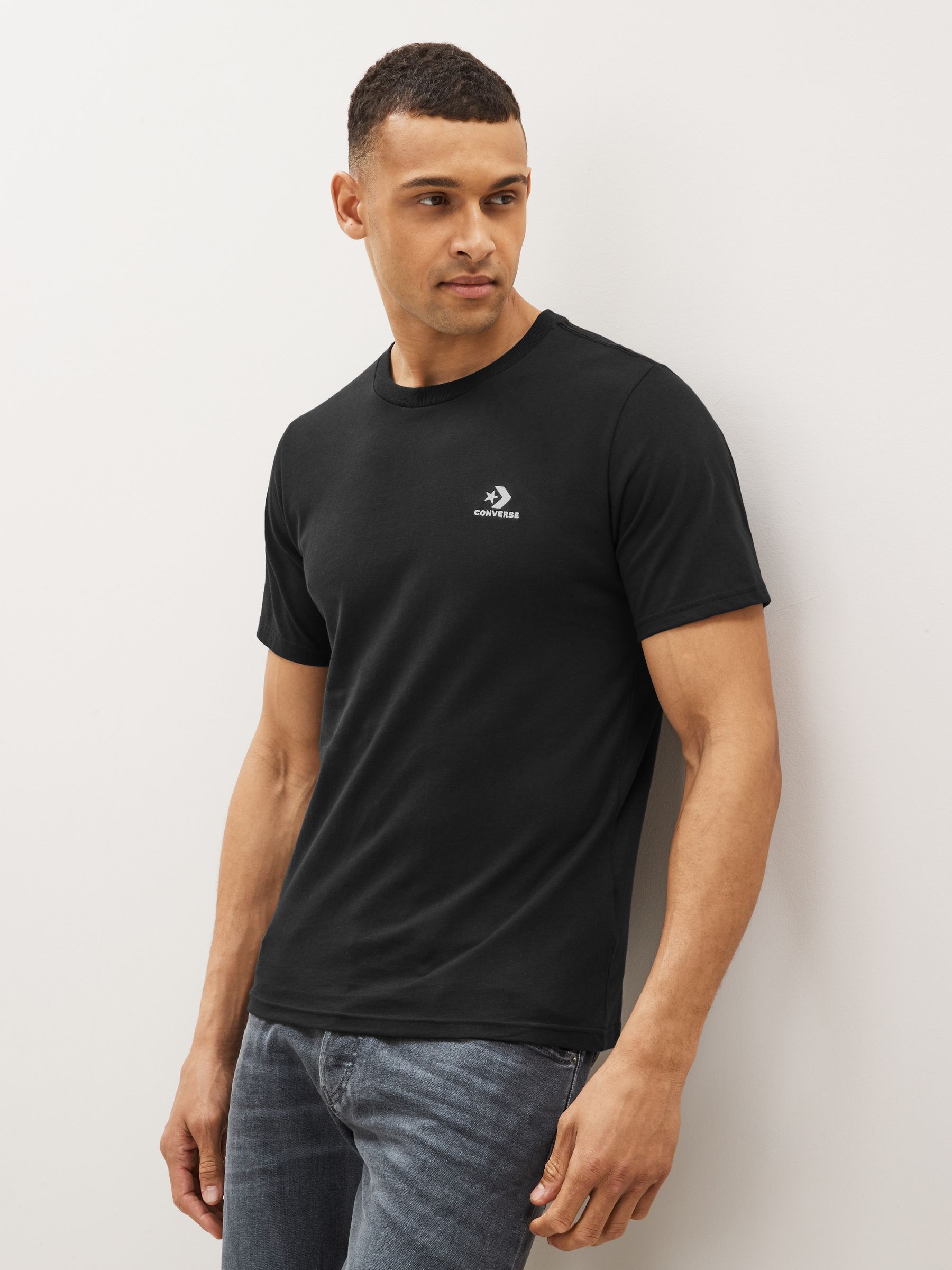 Buy Converse Black 100 Cotton Classic T Shirt from Next USA