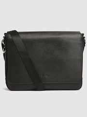 Bolso tipo mensajero con acabado Saffiano de MOSS - Imagen 1 de 3