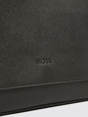 Bolso tipo mensajero con acabado Saffiano de MOSS - Imagen 3 de 3
