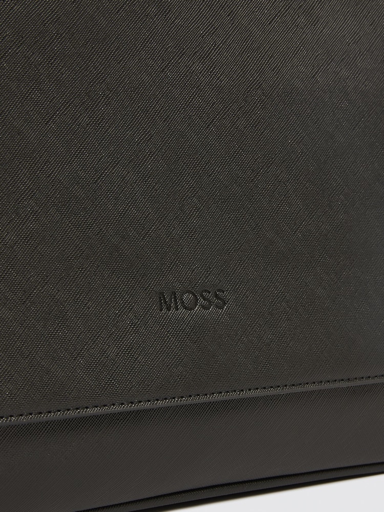 MOSS Black Saffiano Dispatch Bag - Image 3 of 3 MOSS Black Saffiano Dispatch Bag - Image 3 of 3
