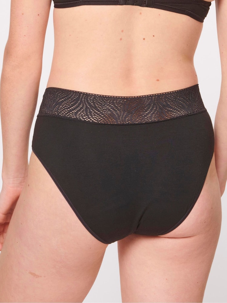 Sloggi Light Period Pants Hipster Black Briefs 2 Pack - Image 2 of 5