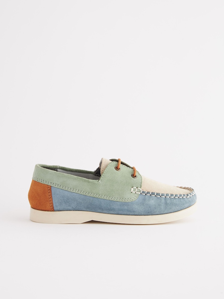 Mineral/Farbblockdesign - Bootsschuhe - Bild 2 von 9 Mineral/Farbblockdesign - Bootsschuhe - Bild 2 von 9