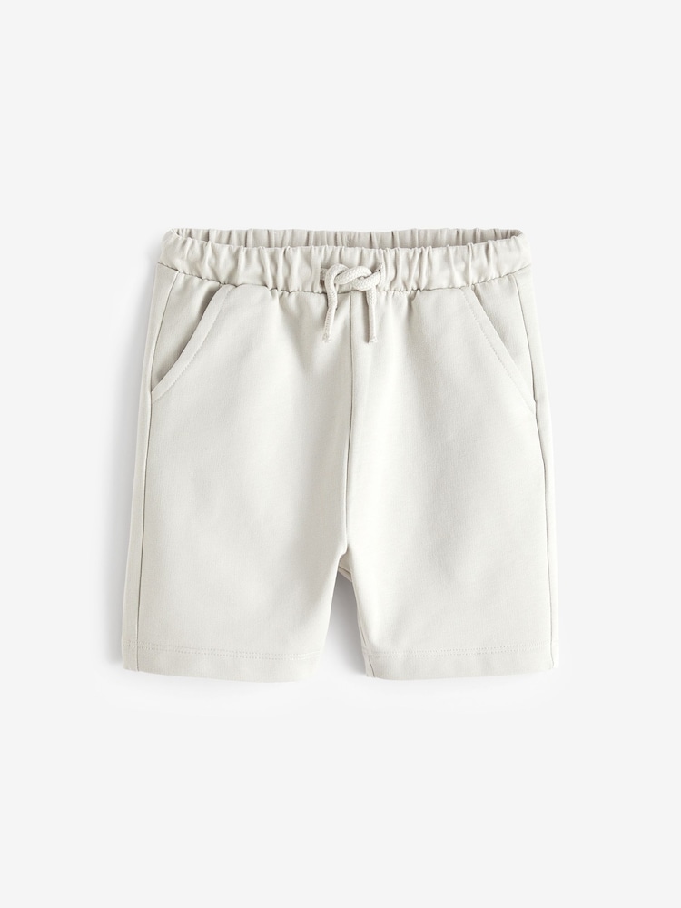 Mineral Blue/Charcoal/Light Grey Jersey Shorts 5 Pack (3mths-7yrs) - Image 4 of 8